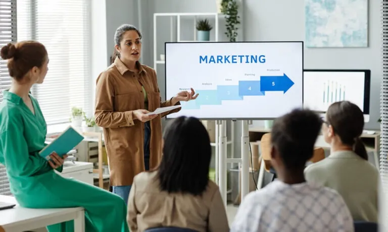Marketing Presentation wow fadeInUp